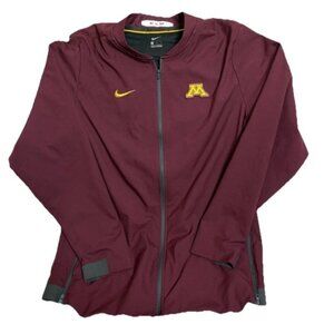 Minnesota Golden Gophers Nike Jacket Mens Maroon Used Team Issued large